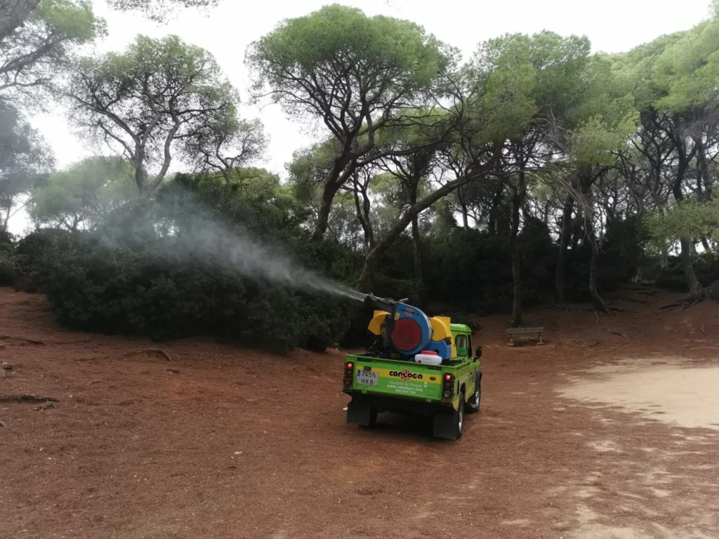 servicio para el control de plagas